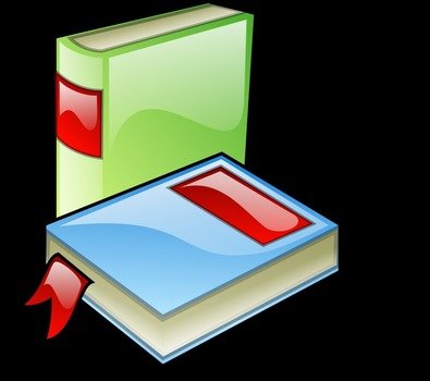 Clip Art of the books icons
