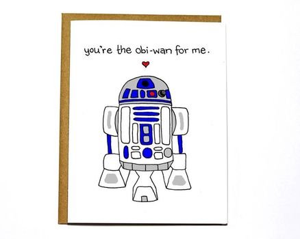 Funny Star Wars R2d2 Card Valentine By Darkroomanddearly $400