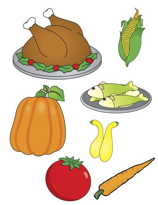food for a thanksgiving in pictures