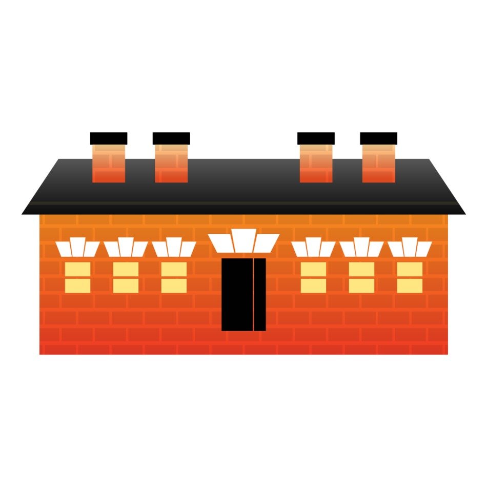 Clipart of the abstract house
