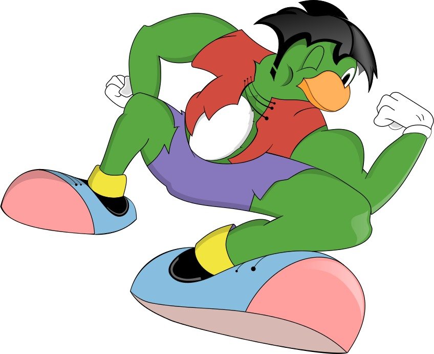 painted Hulk bird