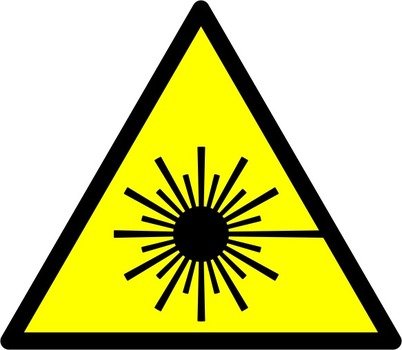 yellow sign drawing