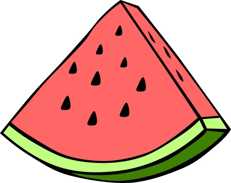 Watermelon Border drawing