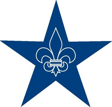 Teal Texas Star At Clkercom Vector Online