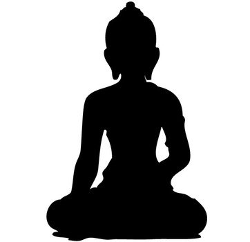 Created Originally From A Theravada Style Buddha Statue Photograph