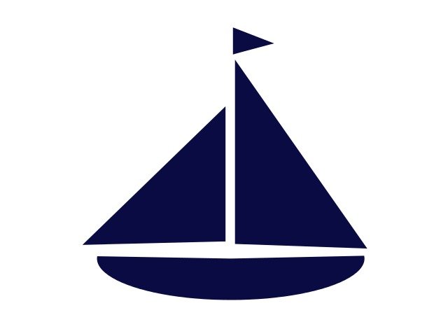 Blue Sailboat Panda Free Images