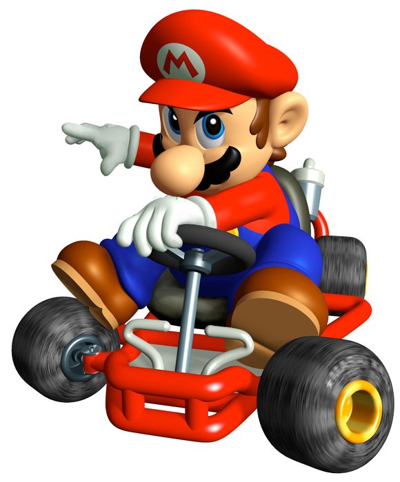 mario by car