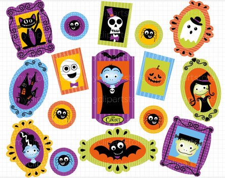 Halloween Borders drawing