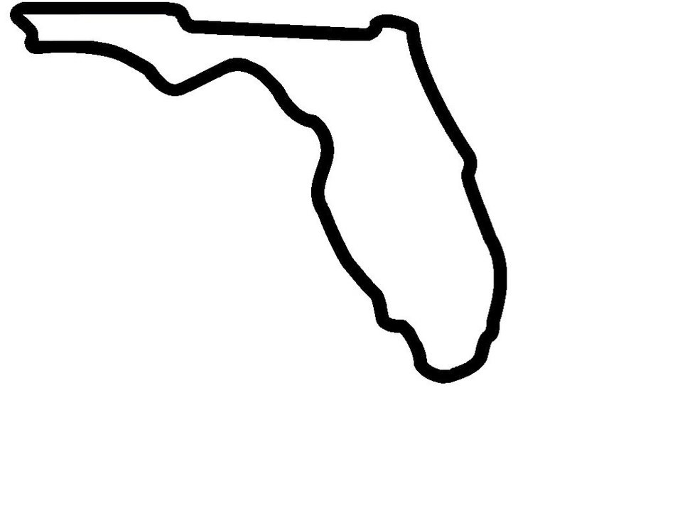 State Florida as a picture for clipart