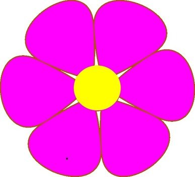 Clipart Pink Flowers Panda Free Images clipart