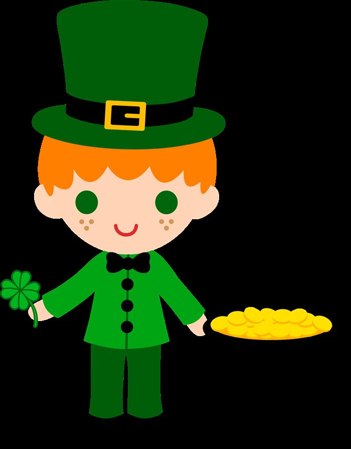 Cartoon character in a green hat for clipart free image download