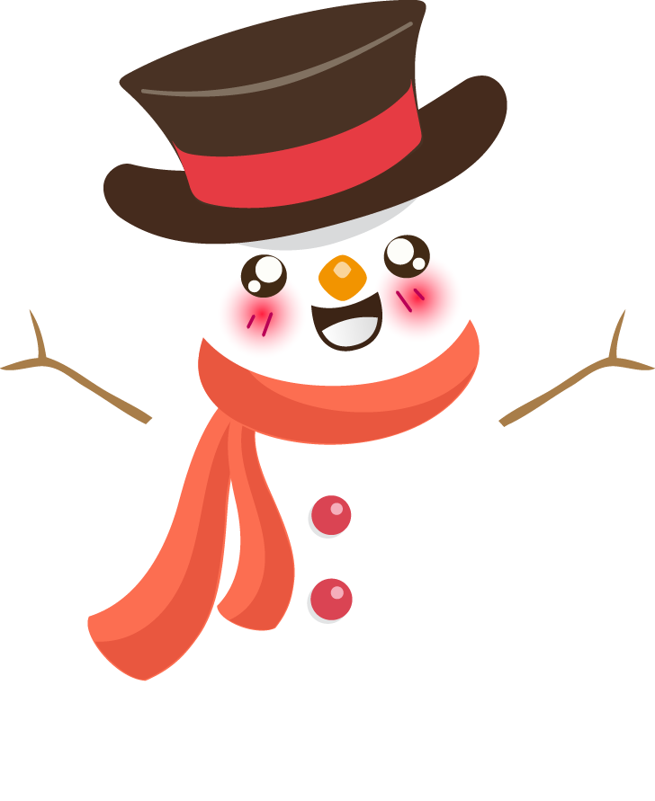 Free Cute Snowman Drawing Free Image