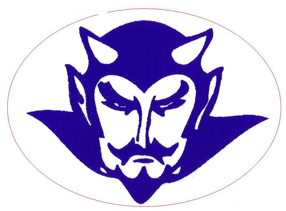 Blue Devil drawing free image download