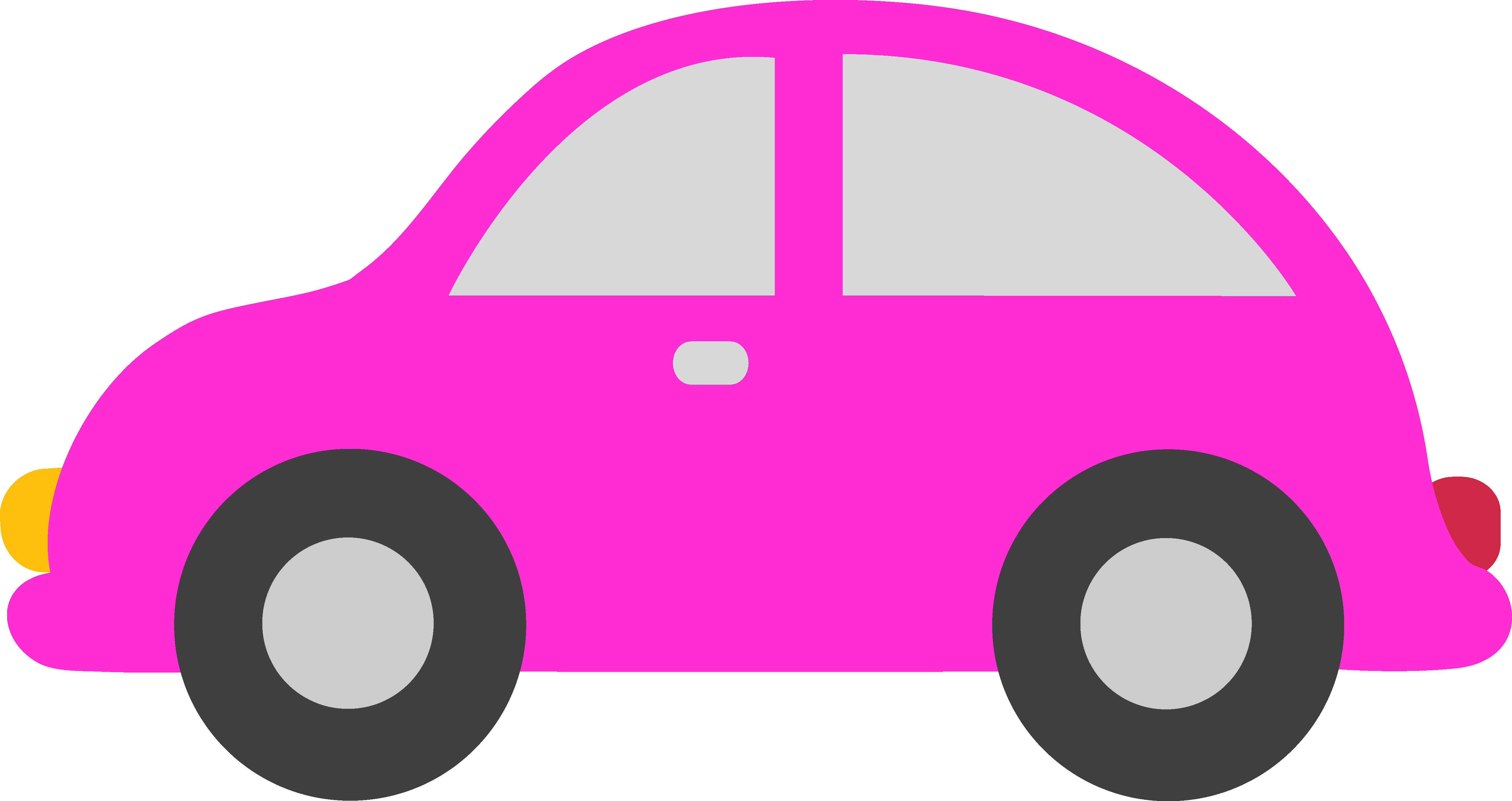 pink toy car