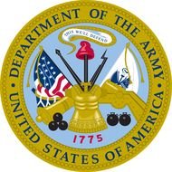 Clipart of Department Of The Army Usa Logo