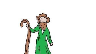 shepherd as a picture for clipart