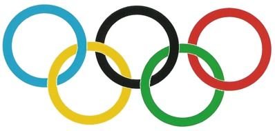 Olympic ring drawing
