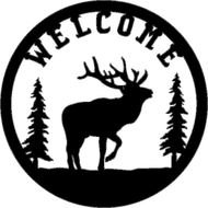 Elk Welcome Sign Powered By Cubecart