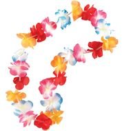 Clip art of Flower necklace