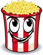 Said Popcorn drawing