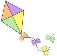 Fly A Kite drawing