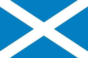 clipart of the Scotland Flag