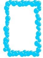 Clipart of Bubble Border
