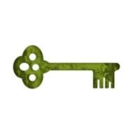 Set Green Grunge Icons Business Style N2