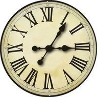 Big Ben Clock Face Waterbury Porcelain Drawing Tattoo