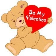 Be My Valentine Pixels Thoughts &amp; Words clipart