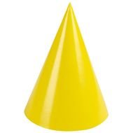 yellow cone as a picture for clipart