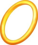 gold cartoon Ring drawing