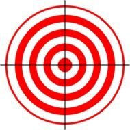 clipart of the Target sign