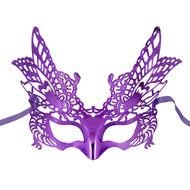 Beautiful violet masquarade mask