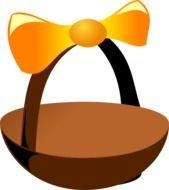Empty Easter Basket 2 At Clkercom Vector Online