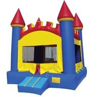 colorful Jumping Castle with Rounded Roof