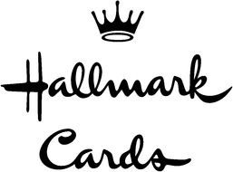 Hallmark Cards, black and white logo