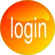 Orange Login Png And Svg