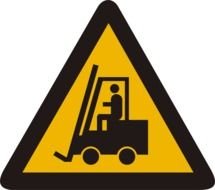Forklift Safety sign drawing
