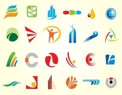Simple Logo Shapess Free Logocom