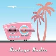 Vintage Radio drawing
