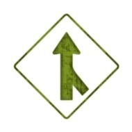 Full Set Green Grunge Icons Signs Style
