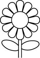 clipart of the flower