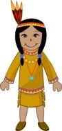 animated Red Indian