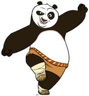 panda like a fighter