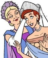 Empress Pooka Bartok And Rasputin From Anastasia Cartoon