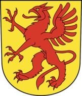 Dragon Crest Flag Swiss Griffin Mythology Fantasy