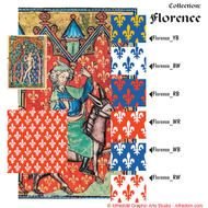 Renaissance Illuminated Manuscripts Borders &amp; Letters Eps N2