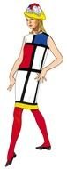 girl in a vintage dress as a picture for clipart