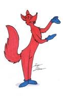 Fox In Socks drawing
